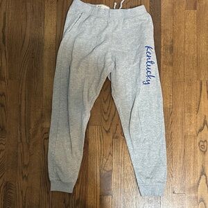 Kentucky Gray Jogger Sweatpants for Kids